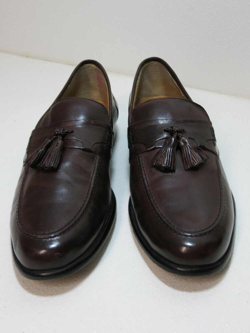 Johnston & Murphy Leather Dress Loafers Shoes Men's Footwear Moccasins Sz 11.5 M - Picture 5 of 7